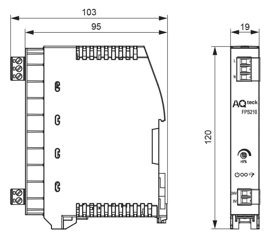 Габаритные размеры